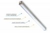 HEMI LED PRO SZARY OPRAWA LINIOWA HERMETYCZNA LED 32W 840 NW 4000K 3800LM 1200MM IP65 IK08 PC PC